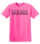 Epic Adult/Youth MAMA varsity sports biggest fan black Cotton Graphic T-Shirts