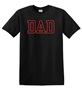 Epic Adult/Youth DAD varsity sports biggest fan red Cotton Graphic T-Shirts