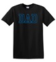 Epic Adult/Youth DAD varsity sports biggest fan blue Cotton Graphic T-Shirts