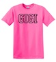 Epic Adult/Youth GIGI varsity sports biggest fan blk Cotton Graphic T-Shirts