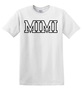 Epic Adult/Youth MIMI varsity sports biggest fan blk Cotton Graphic T-Shirts