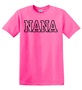 Epic Adult/Youth NANA  varsity sports biggest fan blk Cotton Graphic T-Shirts