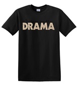 Epic Adult/Youth I'm Here for the Drama Popcorn Cotton Graphic T-Shirts