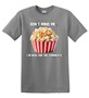 Epic Adult/Youth I'm Here for the Comments Popcorn Meme Cotton Graphic T-Shirts