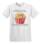 Epic Adult/Youth I'm Here for the Comments Popcorn Meme Cotton Graphic T-Shirts