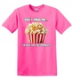 Epic Adult/Youth I'm Here for the Comments Popcorn Meme Cotton Graphic T-Shirts