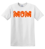 Epic Adult/Youth Mom Basketball Letters Font Cotton Graphic T-Shirts