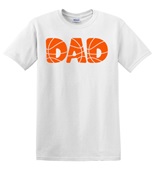 Epic Adult/Youth Dad Basketball Letters Font Cotton Graphic T-Shirts