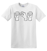 Epic Adult/Youth MOM Sign Language ASL Message Cotton Graphic T-Shirts