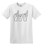 Epic Adult/Youth DAD Sign Language ASL Message Cotton Graphic T-Shirts