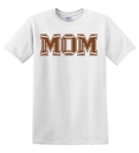 Epic Adult/Youth MOM Football Font Sports Fan Cotton Graphic T-Shirts