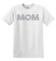 Epic Adult/Youth MOM Silver Diamond Style Print Cotton Graphic T-Shirts