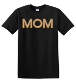 Epic Adult/Youth MOM Gold Bling Diamond Style Print Cotton Graphic T-Shirts