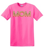Epic Adult/Youth MOM Gold Bling Diamond Style Print Cotton Graphic T-Shirts