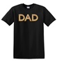 Epic Adult/Youth DAD Gold Bling Diamond Style Print Cotton Graphic T-Shirts