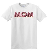 Epic Adult/Youth Donuts with MOM Doughnuts Pink Chocolate Cotton Graphic T-Shirts