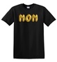 Epic Adult/Youth MOM Puffy Balloon Gold Bling Style Print Cotton Graphic T-Shirts