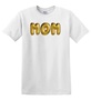 Epic Adult/Youth MOM Puffy Balloon Gold Bling Style Print Cotton Graphic T-Shirts