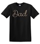 Epic Adult/Youth DAD Metallic Wire Paperclip Font Cotton Graphic T-Shirts