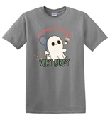 Epic Adult/Youth Very Cutesy Ghosties Birdy Badminton Cotton Graphic T-Shirts