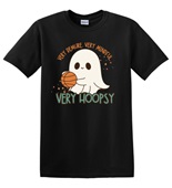 Epic Adult/Youth Very Cutesy Ghosties Basketball Hoops Cotton Graphic T-Shirts