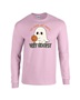 Epic Very Cutesy Ghosties Basketball Hoops Long Sleeve Cotton Graphic T-Shirts