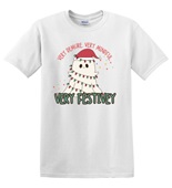 Epic Adult/Youth Very Cutesy Ghosties Festive Holidays Cotton Graphic T-Shirts