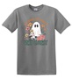 Epic Adult/Youth Very Cutesy Ghosties Flowers Garden Cotton Graphic T-Shirts