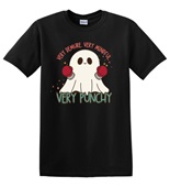 Epic Adult/Youth Very Cutesy Ghosties Boxing Punch Cotton Graphic T-Shirts