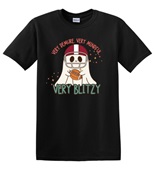 Epic Adult/Youth Very Cutesy Ghosties Football Blitz Cotton Graphic T-Shirts