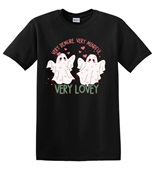 Epic Adult/Youth Very Cutesy Ghosties Love Valetines Cotton Graphic T-Shirts