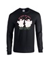 Epic Very Cutesy Ghosties Love Valetines Long Sleeve Cotton Graphic T-Shirts