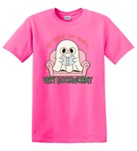 Epic Adult/Youth Very Cutesy Ghosties Read Books Bookworm Cotton Graphic T-Shirts