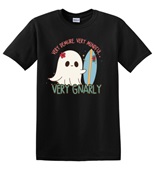 Epic Adult/Youth Very Cutesy Ghosties Gnarly Surfing Cotton Graphic T-Shirts