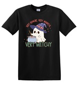 Epic Adult/Youth Very Cutesy Ghosties Witchy Spooky Cotton Graphic T-Shirts