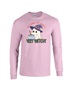 Epic Very Cutesy Ghosties Witchy Spooky Long Sleeve Cotton Graphic T-Shirts