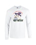 Epic Very Cutesy Ghosties Witchy Spooky Long Sleeve Cotton Graphic T-Shirts