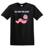 Epic Adult/Youth What's Your Major Adventure Worm Meme Cotton Graphic T-Shirts