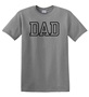 Epic Adult/Youth DAD varsity sports biggest fan blk Cotton Graphic T-Shirts