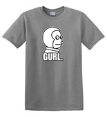 Epic Adult/Youth Gurl Side Eye Awkward Monkey Puppet Cotton Graphic T-Shirts