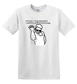 Epic Adult/Youth Well Actually Salt Bae Meme Cotton Graphic T-Shirts