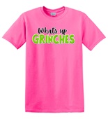 Epic Adult/Youth What's Up Grinches outline Cotton Graphic T-Shirts
