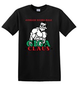Epic Adult/Youth Giga Claus Average Sigma Male Christmas Cotton Graphic T-Shirts