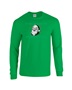 Epic He Sees You When Your Pooping Christmas Long Sleeve Cotton Graphic T-Shirts