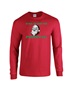 Epic He Sees You When Your Pooping Christmas Long Sleeve Cotton Graphic T-Shirts