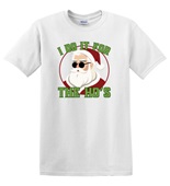 Epic Adult/Youth I Do It For The Ho's Santa Christmas Cotton Graphic T-Shirts