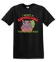 Epic Adult/Youth I Want A Hippopotamus Moo Deng Christmas Cotton Graphic T-Shirts