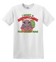 Epic Adult/Youth I Want A Hippopotamus Moo Deng Christmas Cotton Graphic T-Shirts