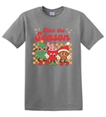 Epic Adult/Youth Rizz The Season Skibidi Christmas Cotton Graphic T-Shirts