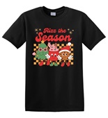 Epic Adult/Youth Rizz The Season Skibidi Christmas Cotton Graphic T-Shirts